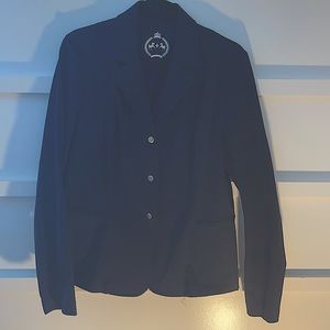 Equine Couture navy Show Coat